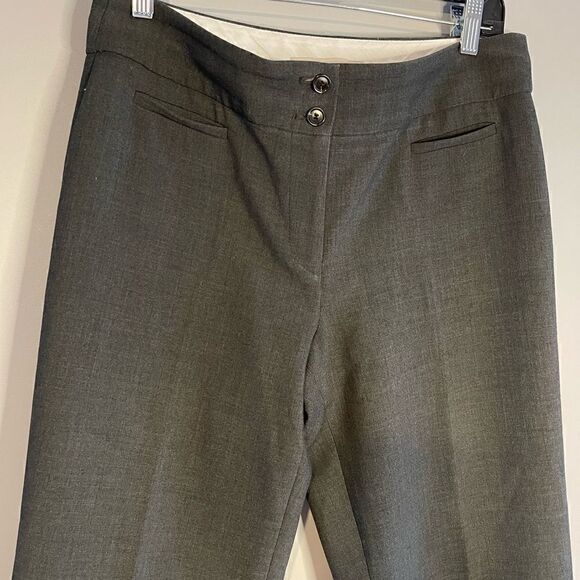 LOFT Kate Pant in Dark Charcoal Gray || SZ 6 - Picture 15 of 15